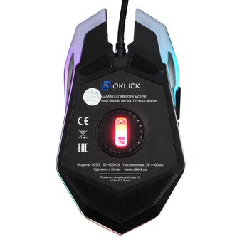  Мышь Oklick 905G Invasion черный/рисунок USB 