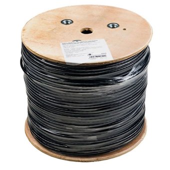  Кабель UTP5e, наружный, биметал CCA, 4х2х0.50 мм, 24AWG, оболочка PU, 305 м, Atcom Standart АТ10699 