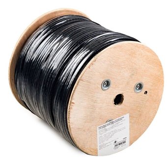  Кабель UTP5e, наружный, биметал CCA, 4х2х0.50 мм, 24AWG, оболочка PU, 305 м, Atcom Standart АТ10699 