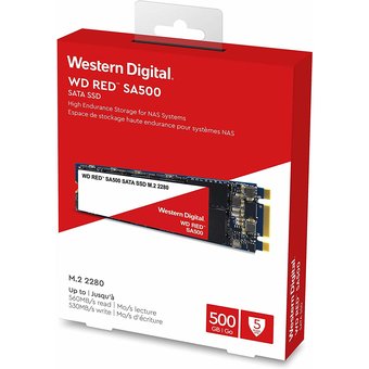  Накопитель SSD WD Original SATA III 500Gb WDS500G1R0B Red SA500 M.2 2280 
