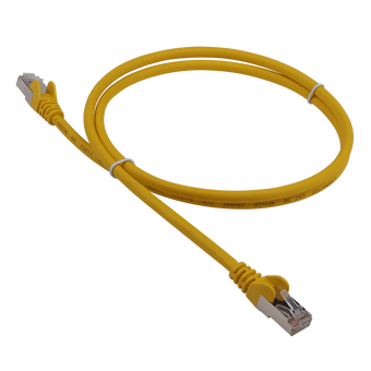  Патч-корд медный Lanmaster LAN-PC45/S5E-5.0-YL желтый вилка RJ-45-вилка RJ-45 кат.5е 5м LSZH (1шт) 