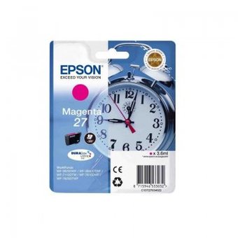  Картридж струйный Epson T2702 C13T27034022 пурпурный (3.6мл) для Epson WF7110/7610/7620 