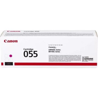  Картридж лазерный Canon 055 M 3014C002 пурпурный (2100стр.) для Canon MF746Cx/MF744Cdw/MF742Cdw/LBP664Cx/663Cdw 