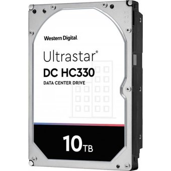  Жесткий диск WD Original SATA-III 10Tb 0B42266 WUS721010ALE6L4 Ultrastar DC HC330 (7200rpm) 256Mb 3.5" 
