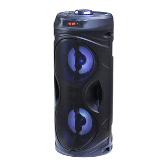  Колонка RS8879ch Bluetooth/USB/MicroSD/FM/LED/TWS/дисплей (черная) 