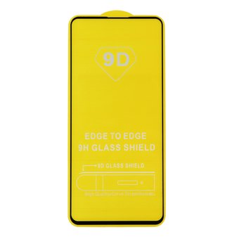  Защитное стекло 2.5D Full Cover+Full Glue для Samsung Galaxy A71 (2020) чёрный 