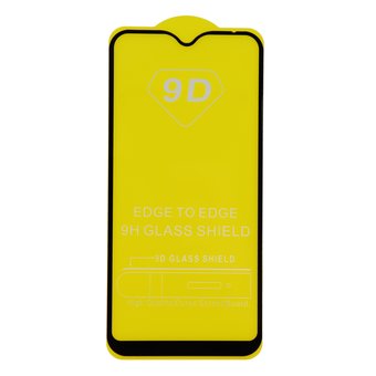  Защитное стекло 2.5D Full Cover+Full Glue для Samsung Galaxy A01/A015F черный тех.пак. 