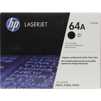 Картридж лазерный HP 64A CC364A черный (10000стр.) для HP LJ P4014/4015/4515 