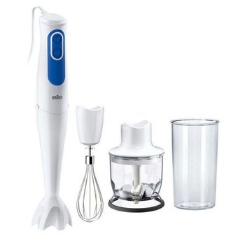  Блендер погружной Braun MQ3025 Omelette белый/синий 