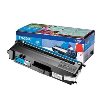  Картридж лазерный Brother TN320C голубой (1500стр.) для Brother HL4140/4150/4570/DCP9055/9270/MFC9460/9465/9970 