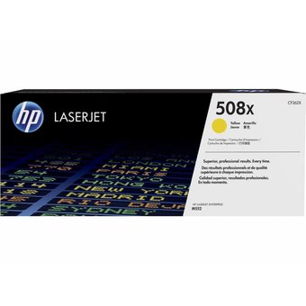  Картридж лазерный HP 508X CF362X желтый (9500стр.) для HP CLJ M552/M553 