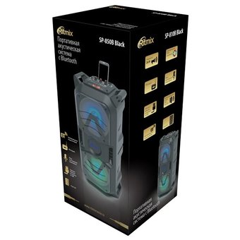  Портативная колонка RITMIX SP-850B black 