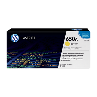  Картридж лазерный HP 650A CE272A желтый (15000стр.) для HP LJ CP5520/5525 