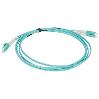  Патч-корд Lanmaster LAN-2LC-2LC/OM4-15 голубой 2x50/125 OM4 LC дуплекс-LC дуплекс 15м LSZH 