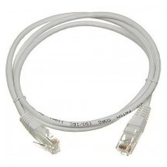  Патч-корд медный Lanmaster UTP TWT-45-45-1.0-GY серый вилка RJ-45-вилка RJ-45 кат.5е 1м ПВХ (1шт) 