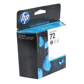  Картридж струйный HP 72 C9401A серый (69мл) для HP DJ T610/T1100/T1100mfp/T1120/T1120/T620/T770/T770H 