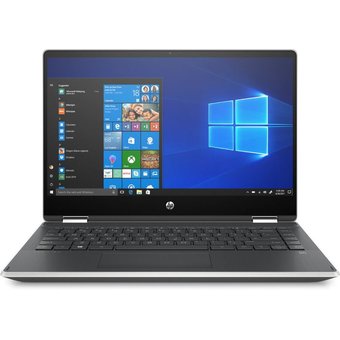  Трансформер HP Pavilion x360 14-dh0000ur 6PS39EA i3 8145U/4Gb/SSD128Gb/Intel UHD Graphics 620/14"/IPS/Touch/FHD (1920x1080)/Win10/silver 