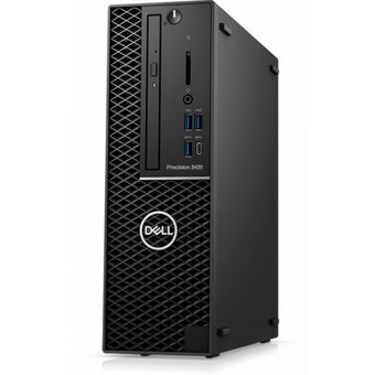  ПК Dell Precision T3431-6930 SFF i7 9700(3Ghz)/8192Mb/256SSDGb/DVDrw/Ext:nVidia Quadro P620(2048Mb)/5.11kg/black/Linux + SD, TPM 
