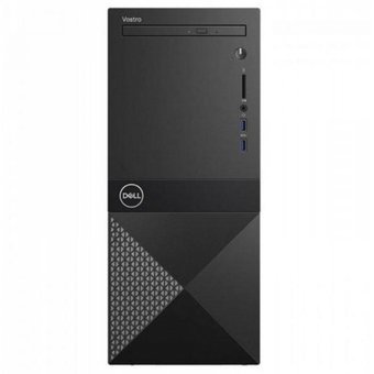  ПК Dell Vostro 3670-5482 MT i5 9400 (2.9)/8Gb/SSD256Gb/UHDG 630/DVDRW/CR/Win10 Pro/GbitEth/WiFi/BT/290W/клав/мышь/черный 