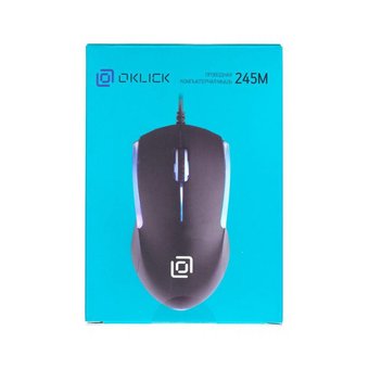  Мышь Oklick 245M Black USB 