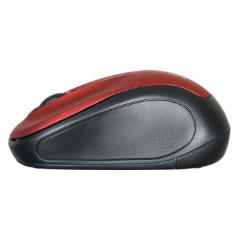  Мышь Oklick 665MW черный/красный USB 