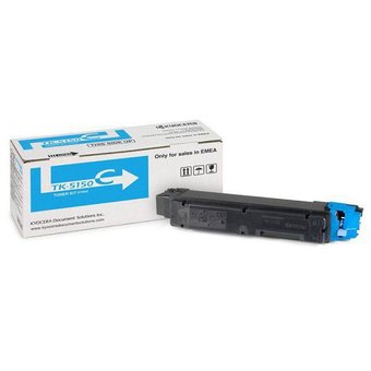  Картридж лазерный Kyocera 1T02NSCNL0 TK-5150C голубой (10000стр.) для Kyocera P6035cdn/M6035cidn/M6535cidn 
