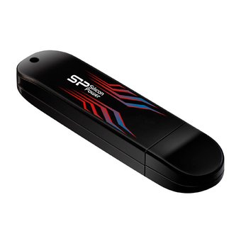  USB-флешка Silicon Power 32Gb Blaze B10 SP032GBUF3B10V1B USB3.0 черный/синий 