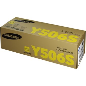  Картридж лазерный Samsung CLT-Y506S SU526A желтый (1500стр.) для Samsung CLP-680/CLX-6260 