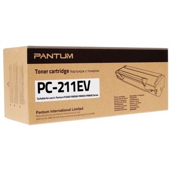  Картридж Pantum для PC2200/P2207/P2500W/M6500/M6550/M6670 PC-211EV 1600 стр. 