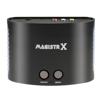  Игровая консоль Magistr X черный +контроллер в комплекте 220 игр 