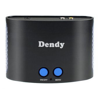  Игровая консоль Dendy черный в комплекте 255 игр 