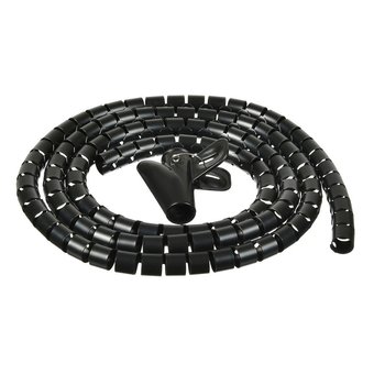  Кабельный органайзер Buro BHP CG202B Spiral Hose 20x2000mm Black 