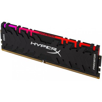  Оперативная память 8Gb DDR4 4000MHz Kingston HyperX Predator RGB (HX440C19PB3A/8) 