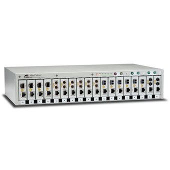 Шасси Allied Telesis AT-MMCR18-60 18-Slot for MMC2xxx Media Convert one AC Multi-Region PSU 