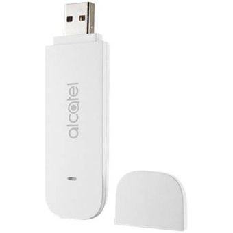  Модем 2G/3G/4G Alcatel Link Key USB внешний белый 