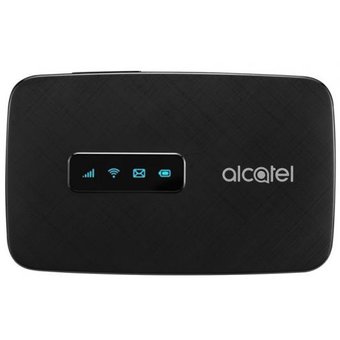  Модем 2G/3G/4G Alcatel Link Zone USB Wi-Fi Firewall +Router внешний черный 