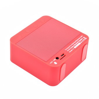  УЦ Портативная колонка Vidson V2 red (ПУ) 