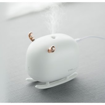  УЦ Портативный увлажнитель воздуха Sothing Deer Humidifier&Light (DSHJ-H-009) (белый) (ПУ) 