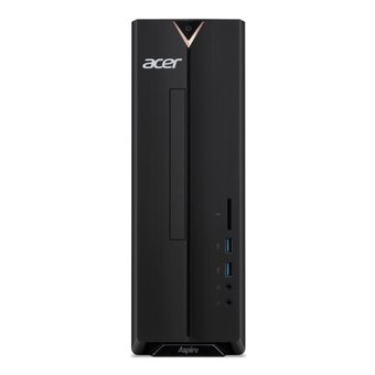  ПК Acer Aspire XC-886 DT.BDDER.00A MT i3 9100 (3.6)/4Gb/1Tb 7.2k/SSD128Gb/UHDG 630/Win10/GbitEth/220W/черный 