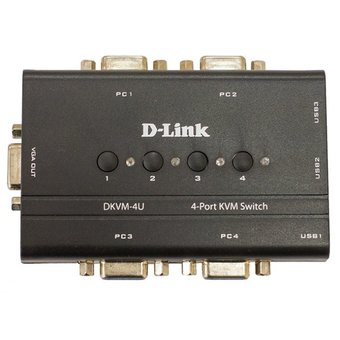  Переключатель D-Link DKVM-4U (DKVM-4U/C1) 