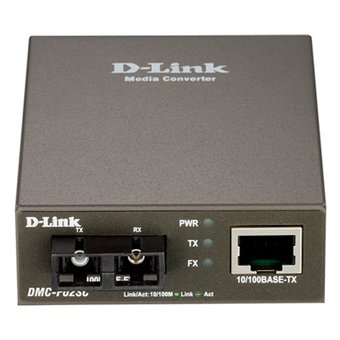  Медиаконвертер D-Link DMC-F02SC DMC-F02SC/A1A 10BASE-T/100BASE-TX Fast Eth SC MultiMode 2km 