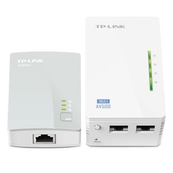  Сетевой адаптер HomePlug AV/WiFi TP-Link TL-WPA4220KIT 