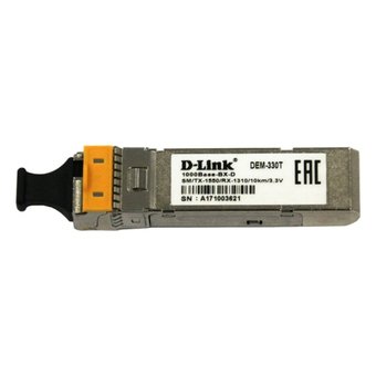  Трансивер D-Link 330T/10KM/A1A WDM SFP 1x1000Base-BX-D Tx:1550nm Rx:1310nm 