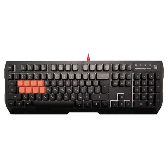  Клавиатура A4 Bloody B188 черный USB Multimedia for gamer LED 