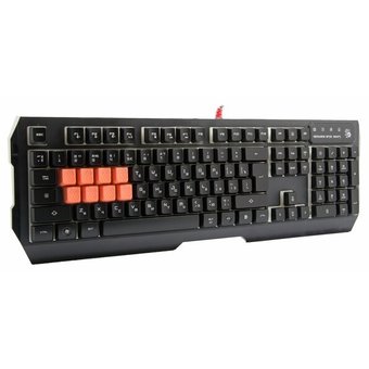  Клавиатура A4 Bloody B188 черный USB Multimedia for gamer LED 