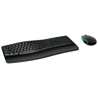  Клавиатура + мышь Microsoft Sculpt Comfort Desktop клав:черный мышь:черный/синий USB беспроводная 