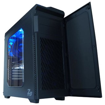  Корпус ZALMAN Z9 Neo Plus Black, ATX, mATX, Mini-ITX, Midi-Tower, без блока питания, 4xUSB на лицевой панели, 205x482x490 мм, цвет: черный 