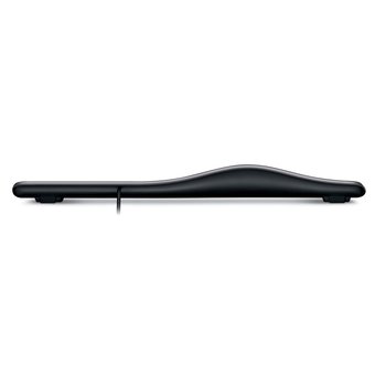  Клавиатура Microsoft 4000 черный/серебристый USB Multimedia Ergo (подставка для запястий) 