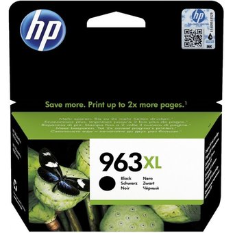  Картридж струйный HP 963 3JA30AE черный (2000стр.) для HP OfficeJet Pro 901x/902x/HP 