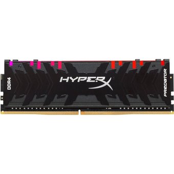  Оперативная память 8Gb DDR4 3200MHz Kingston HyperX Predator RGB (HX432C16PB3A/8) 